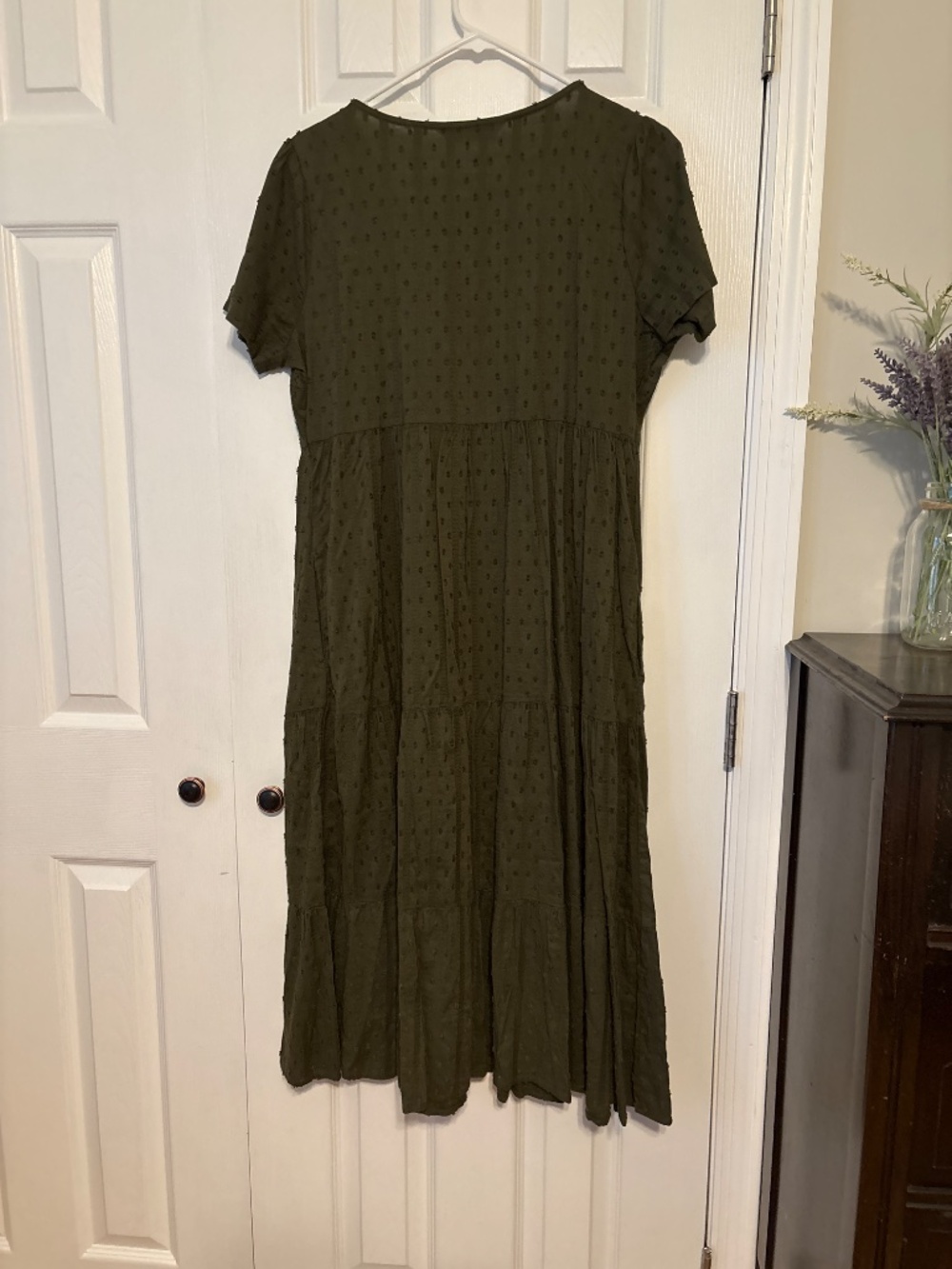 Sonoma midi dress and dark green. Size M - Picture 2 of 5